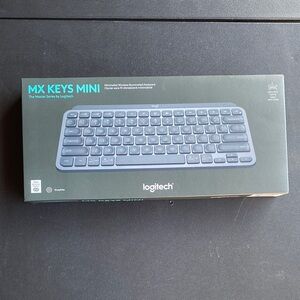 Logitech MX Keys Mini Wireless Keyboard - Graphite/Black